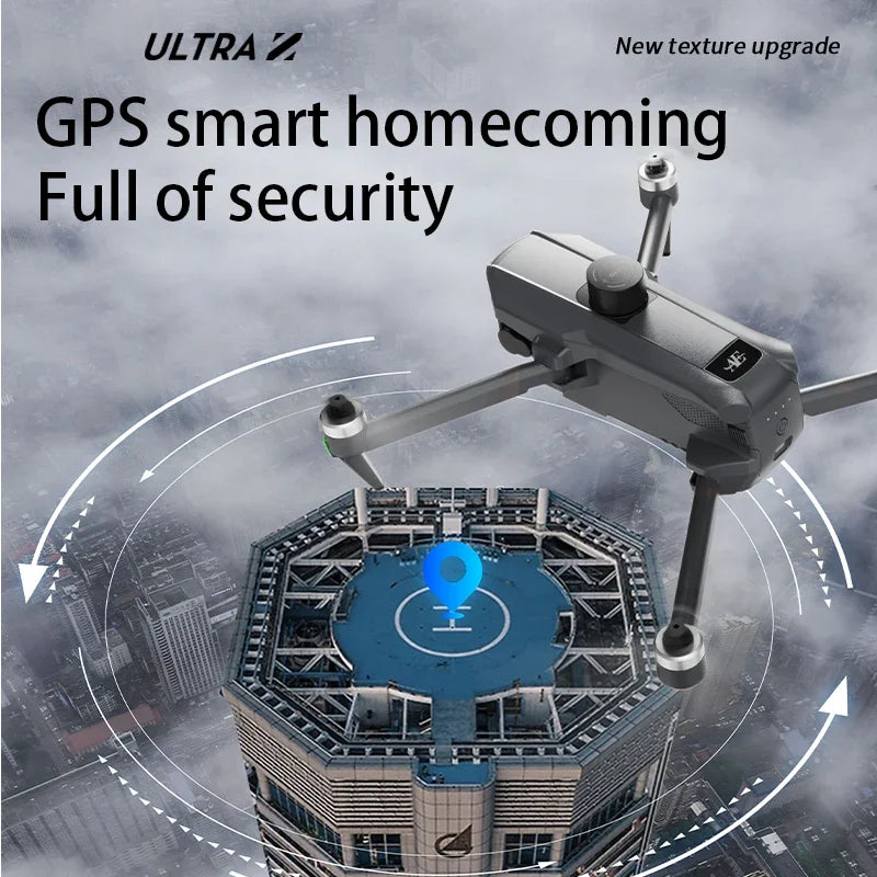 Drone professionnel AE3 Pro Max avec écran 360 ° Évitement d'obstacles sans brosse 8K double caméra 3 axes cardan quadrirotor FP