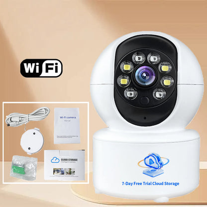 1080P HD Home Security Cameras ICSee Security Protection Indoor Wireless WIFI MINI Camera 2.4G Wi-Fi Two-Way Talk