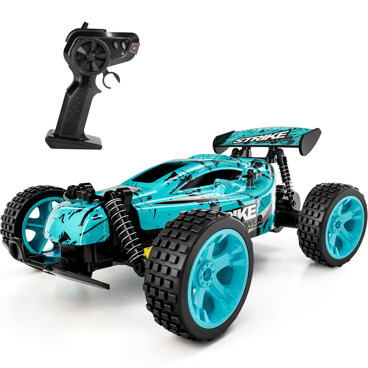 RC Cars Remote Control Car for Kids, 1:18 Scale 20 KM/H 2WD Offroad Buggy, 2.4GHz RC Racing Car,50 Mins Playtime, Toys Gifts