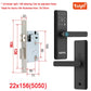 New Smart Door Lock With Tuya APP Digital Electronic Lock Smart Home Wooden Door Lock Biometric Fingerprint