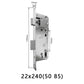 Smart fingerprint lock body special mortise smart lock 5050 125mm-240mm 2585-7085mm 5572 6072 300*6085 lock body