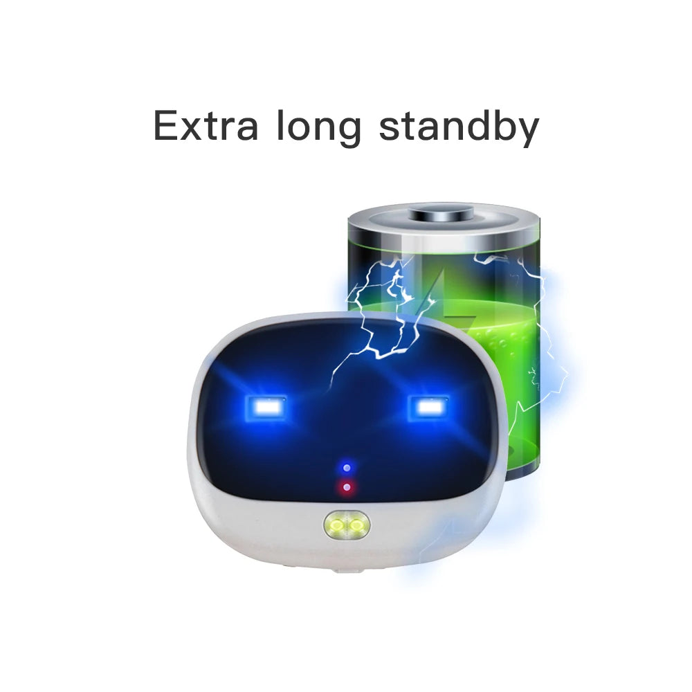 4G Pet Tracker for Dogs Cats Smart Light Sound Finder IP67 Waterproof Anti-Loss Collar with Free APP Real-Time GPS Tracking