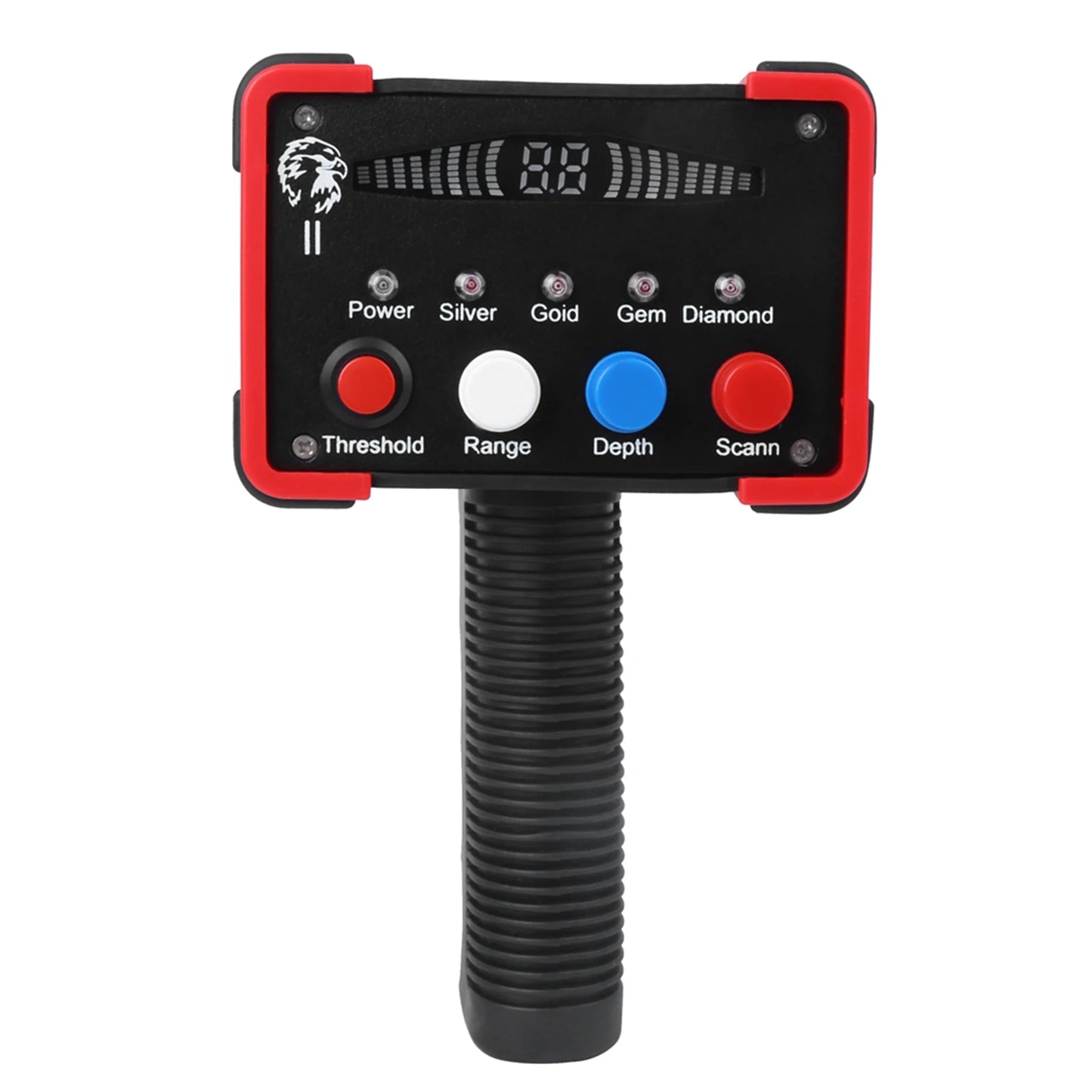 Metal Detector Underground Large Area Long Distance Gold Silver Detection Searching Tool