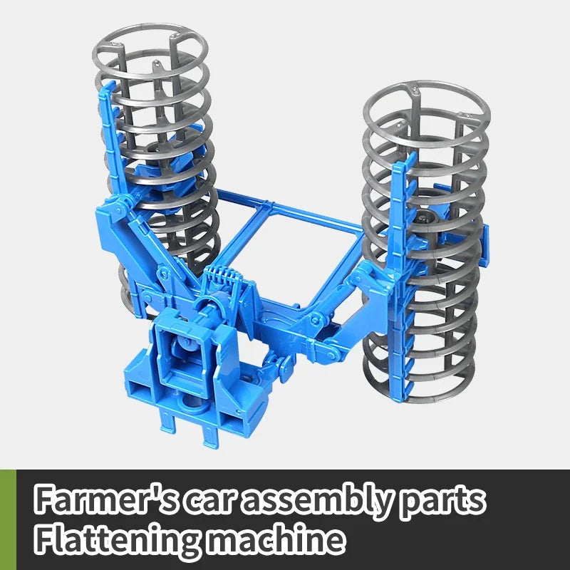 RC Car Tractors Trailer 2.4G Radio Controlled Farm Cars Farming Simulator Truck Miniature Farmer Animal Model Toys Children Boys