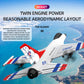 RC Plane, simulation RC fixed-wing glider, 2 channels RC combat aircraft, 2.4G control easy to fly for beginners&adults&boys