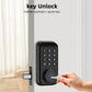 CDOK DS02 Tuya Smart Fingerprint Deadbolt Lock with Latch/Door Sensor Auto Lock Key/Password/ Tuya Smartlife APP Unlock