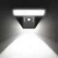 Solar Security Lights Solar Flood Lights Outdoor Waterproof with Motion Sensor 4 Modes 90 LEDs Wall Lights for Porch Yard Garden