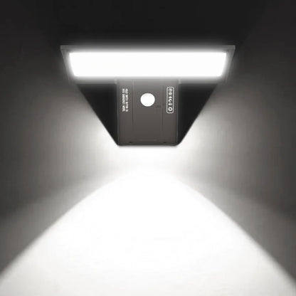 Solar Security Lights Solar Flood Lights Outdoor Waterproof with Motion Sensor 4 Modes 90 LEDs Wall Lights for Porch Yard Garden