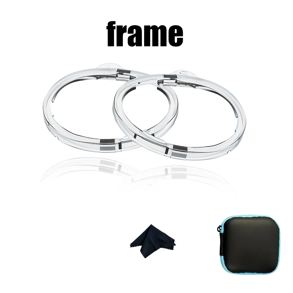 2024 New Vision Pro VR Accessories Myopia Anti-Blue Light Glasses Magnetic Eyeglass Frame VR Prescription Lenses