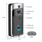Video Doorbell Camera HD WiFi Doorbell Wireless Operated Motion Detector Audio & Speaker Night Vision for iOS&Android