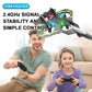 2.4GHz RC Plane, 4-axis Gyro Remote Control Airplane, 360° Flip Fighter Jet Toy, Helicopter Quadcopter, Easy to Fly RC Glider