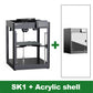 TWOTREES SK1 CoreXY 3D Printer 700mm/s Klipper Automatic Leveling Industrial 3D Printer Machine Metal 3D Impresora