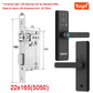 New Smart Door Lock With Tuya APP Digital Electronic Lock Smart Home Wooden Door Lock Biometric Fingerprint
