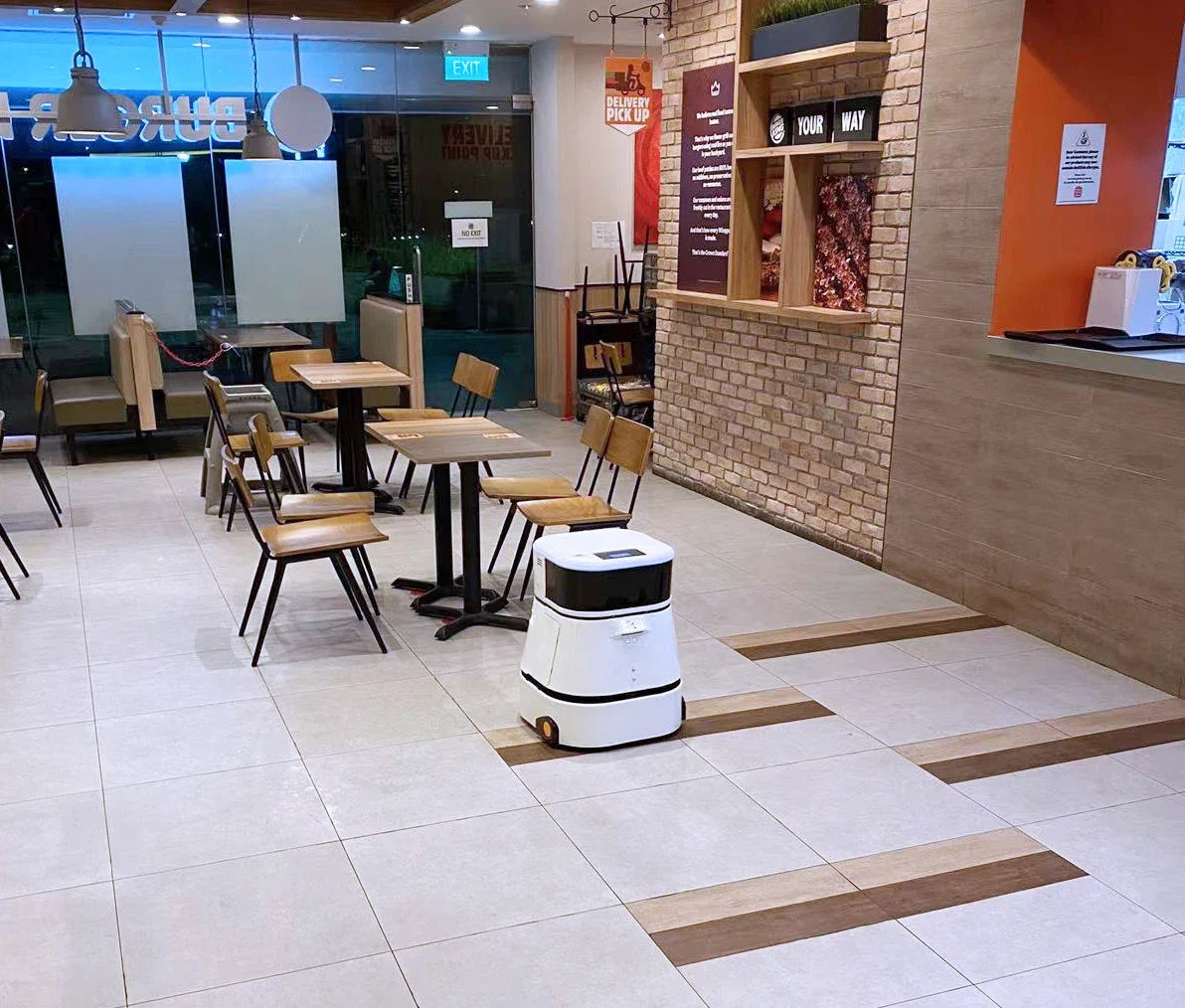 2024 Intelligent Robotic Floor Sweeper Vacuum Cleaner Washer Industrial Cleaning Robot Vacuum Cleaner Commercial