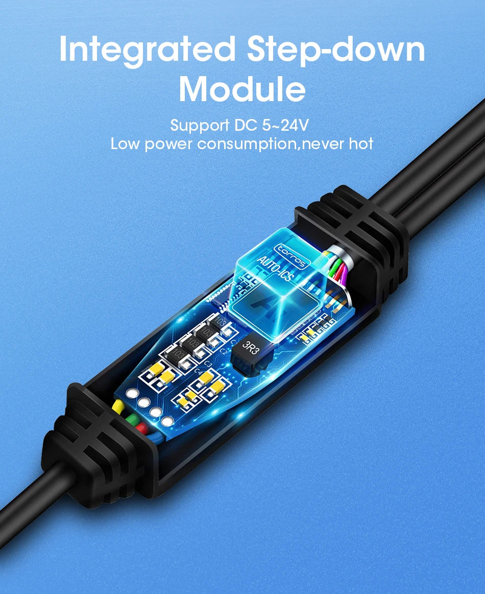 Srnubi AHD 1080P CVBS Night Vision IP68 Waterproof 170 Degree Fish Eye Lens Backup Rear View Camera For Vehicle Monitor Android