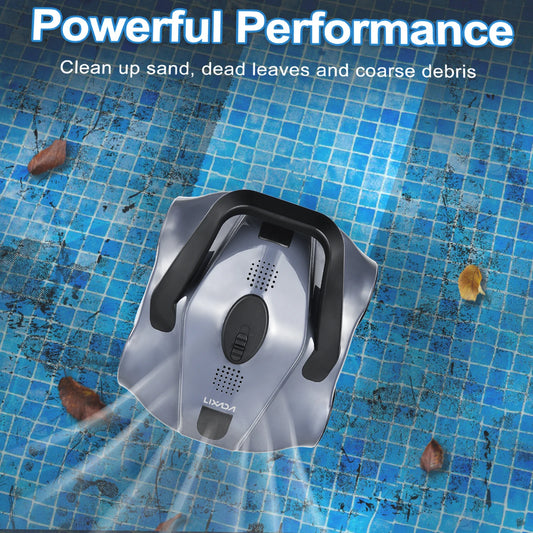 Cordless Pool Cleaner Robotic Pool Cleaner Automatic Robotic Pool Cleaner Cordless Robotic Pool Vacuum for In Ground Flat Pools
