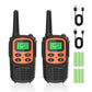 2PCS Mini Walkie Talkie Portable Two-Way Radio UHF Transceiver Set Walkie-talkies Radio Walkie Talkies for Children and Adults