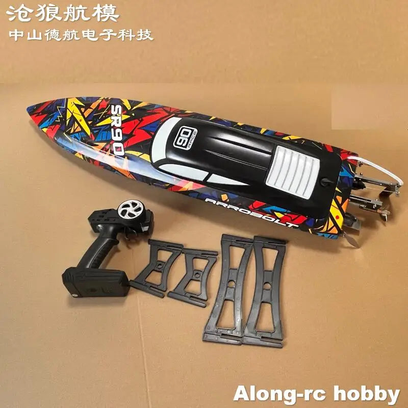 Volantex rc Arrobolt SR90 EXA79805 70Kph Length 90Cm Brushless Motor RC Boat ARTR or RTR 2.4Ghz Radio Control Boats Toys 798-5