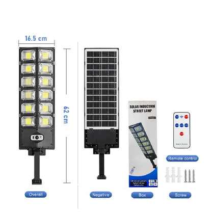 New Super Powerful Outdoor Solar LED Light 10000000LM Solar Lamp 3 Mode Motion Sensor Sunlight Wall Light 300² Security Lighting