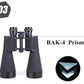 Professional Binoculars Baigish 8x30 10x40 10x50 12x4515x60 20x50 8-24x40 Powerful Military Telescope Long Range Monocular BAK4