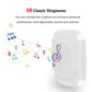 WIFI Video Doorbell HD Camera Night Vision Wireless Smart Home Security Door Bell Two Way Intercom Voice Change For Home