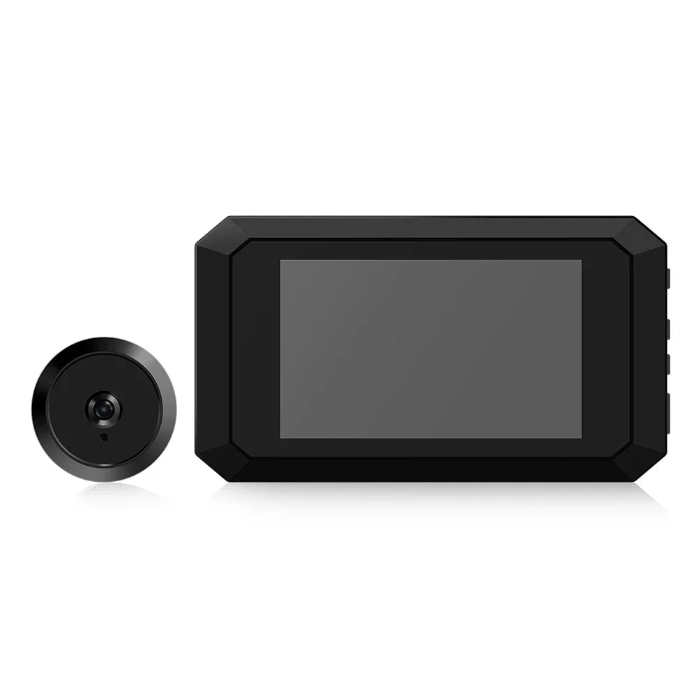 Magic Eye Electronic Viewfinder Night Vision 3.97in LCD Screen Video Digital Door Viewer 1080P Camera 1400mAh Entry HomeSecurity