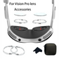 2024 New Vision Pro VR Accessories Myopia Anti-Blue Light Glasses Magnetic Eyeglass Frame VR Prescription Lenses