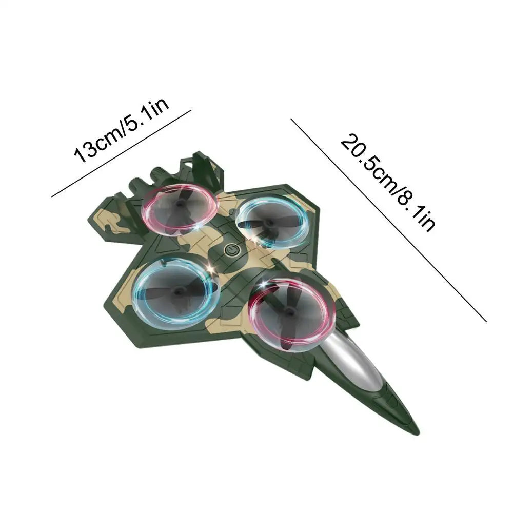 RC Plane Remote Control Airplane For Adults 2.4Ghz Stunt Roll Fighter Outdoor Games Flying Toys For Adults Girls Boys Beginners