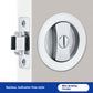 Slider door lock; square sliding door lock for home bedroom and bathroom with double hooks