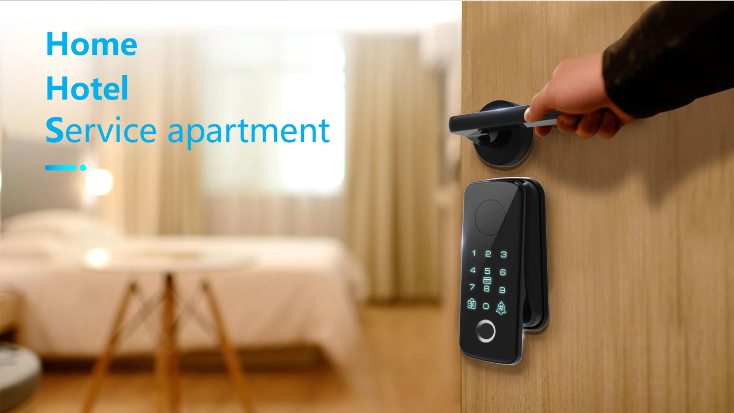 Easy Replacement Cylinder Smart Lock APP TTlock Bluetooth Fingerprint Password NFC Unlock Auto Lock/ Unlock With Battery Z-18