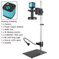 48MP 4K 1080P HDMI USB Video Microscope Camera 130X Zoom C Mount Lens Ultra High Working Distance For Digital Image Acquisition