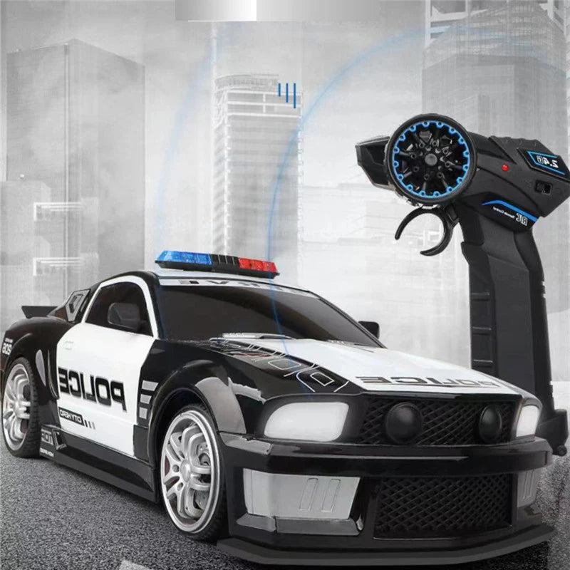 1: 12 Rc Car 2.4G Remote Control Police Cars Models Toy High Speed Radio Controled Machine Off-Road Drift Toys for Boys Kid Gift
