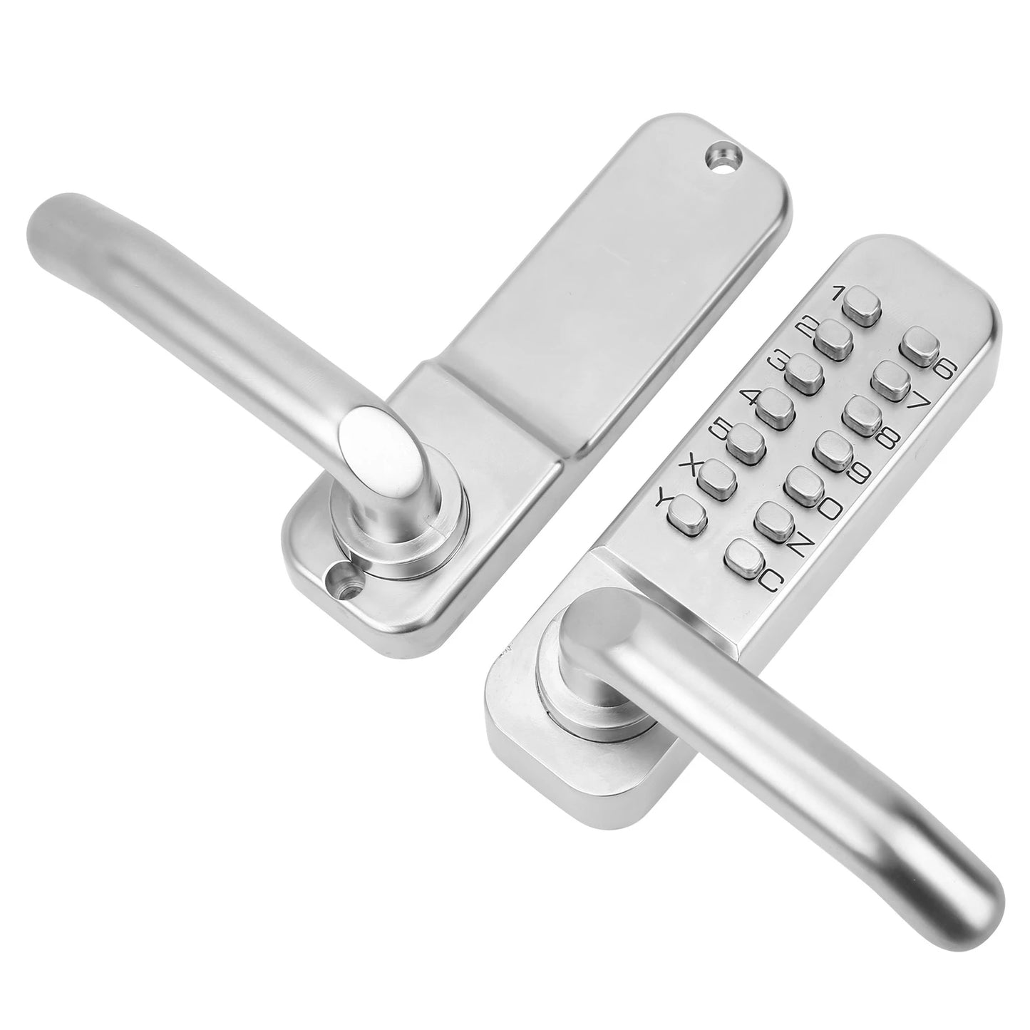 High Security Smart Power Mechanical Door Lock Digital Password Entry Non‑Power Anti‑Theft Safety Home Apartment Safety Access