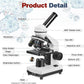 Microscope for Kids，40X-2000X Compound Microscope with for Home School Laboratories for Children Students