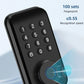 CDOK DS02 Tuya Smart Fingerprint Deadbolt Lock with Latch/Door Sensor Auto Lock Key/Password/ Tuya Smartlife APP Unlock