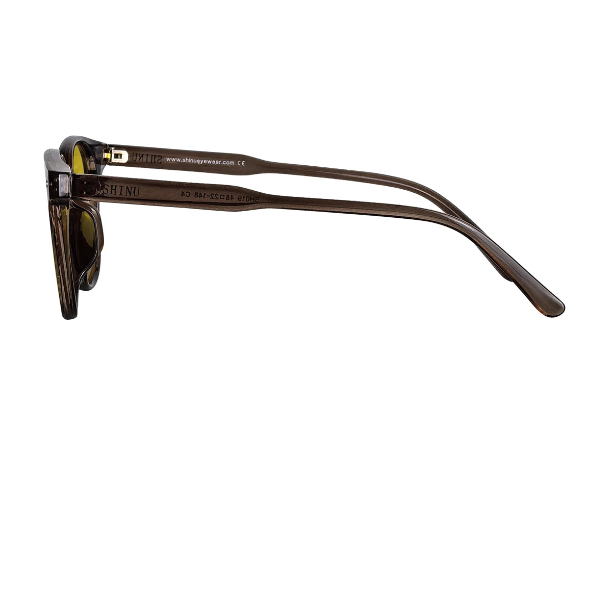 SHINU Myopia Night Vision Glasses Man Night Driving Glasses Women 80% Blocking Blue Light Lenses for Office Working TR90 Eyewear