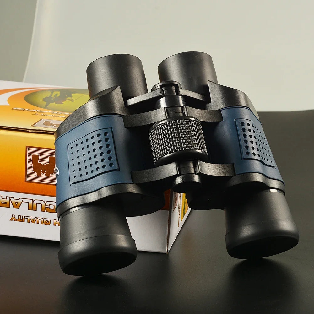 Adult high-definition binoculars with clear field of view and weak light, large bird-watching viewing glasses