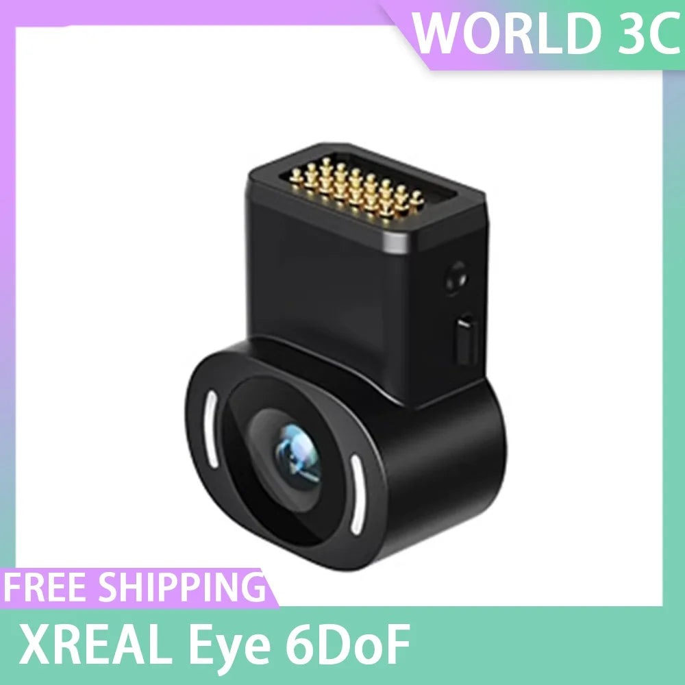 XREAL Eye 6DoF suspension mode virtual and real fusion screen recording first-person perspective shooting custom accessories