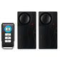 Camluxy Anti-Theft Alarm 110db Loud Door and Window Alarm Wireless Vibration Alarm with Remote Control Bicycle Security Sensors