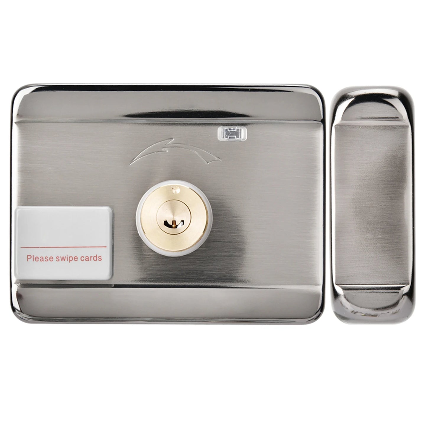 12V Door Lock Door Lock Electronic Access Intelligent System ID Double Head 12V Door Lock Smart Door Lock Intelligent Door Lock