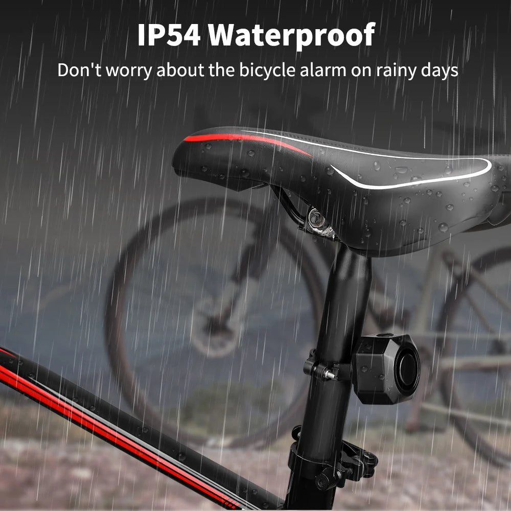 New Bicycle Alarm Wireless Waterproof Motorcycles Scooter Bike  Anti theft Alarm Security Protection Vibration Burglar Alarm