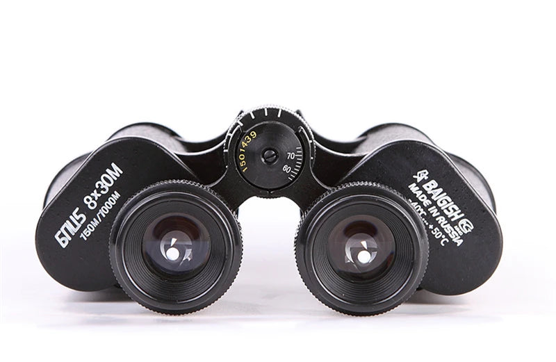 Professional Binoculars Baigish 8x30 10x40 10x50 12x4515x60 20x50 8-24x40 Powerful Military Telescope Long Range Monocular BAK4