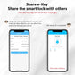 Easy Replacement Cylinder Smart Lock APP TTlock Bluetooth Fingerprint Password NFC Unlock Auto Lock/ Unlock With Battery Z-18