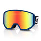 EXP VISION-Ski Goggles for Men and Women, OTG Anti Fog, UV Protection, Snowboard Glasses, Winter Eye Wear
