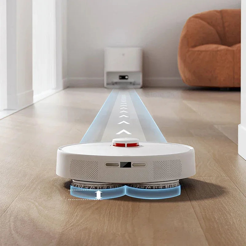 2025 Xiaomi Self Robot Vacuum Cleaners Mop 2 Smart Home Sweeping High Speed Rotary Scrubbing 5000PA Cyclone Suction LDS Laser