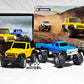 Toy 1/36 RC Crawler Car 4WD Mini Radio Control Off-road Vehicle Lighting System 2.4GHz RC Car Simulation Off-road Climbing Car
