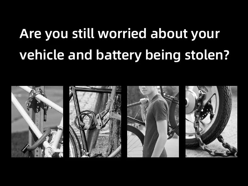 Anti-theft Alarm for Motorbike/Bicycle 113db High Volume Vibration Wireless Remote Control Electric Bell Sound Find A Vehicle