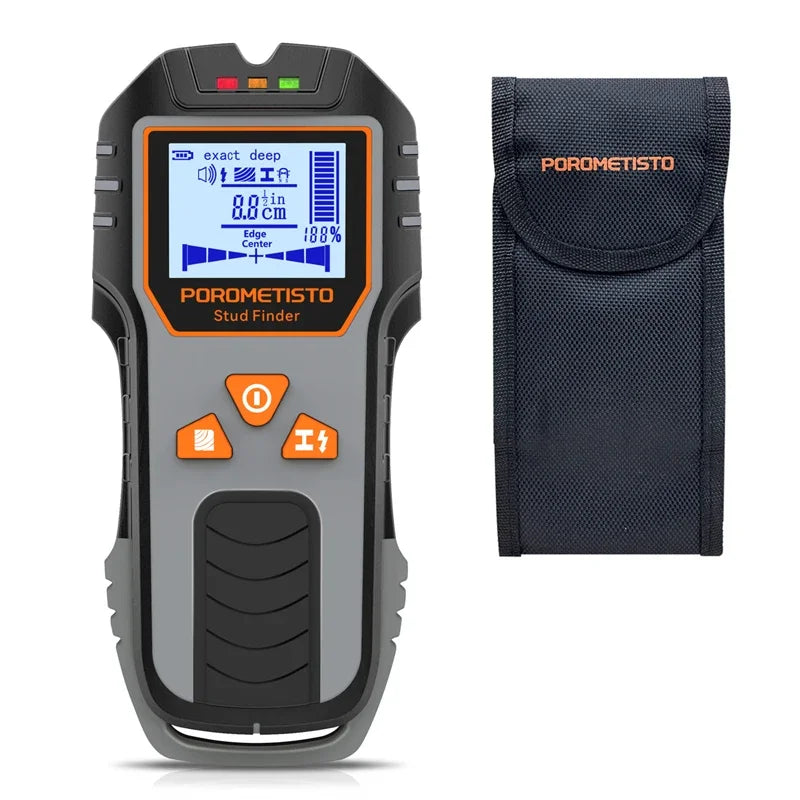 DSF01 Handheld Metal Detector Wall Scanner Electronic Studs Metal Cable Finder Detector Positioning Hole Measuring Instrument