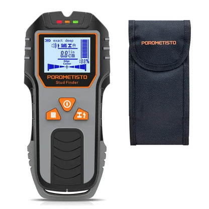 DSF01 Handheld Metal Detector Wall Scanner Electronic Studs Metal Cable Finder Detector Positioning Hole Measuring Instrument