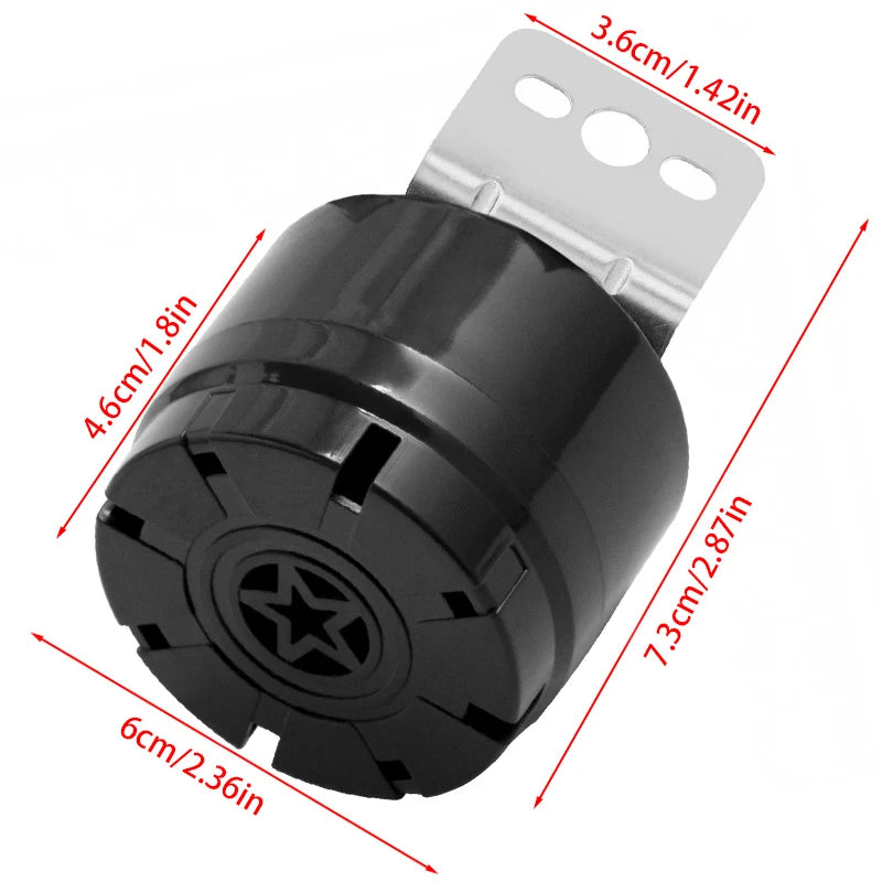 Durable Reversing Horn Backup Warning Alarm Super Tone Loud Horn Car Reversing Alarm For Motorcycles Auto Truck Boat